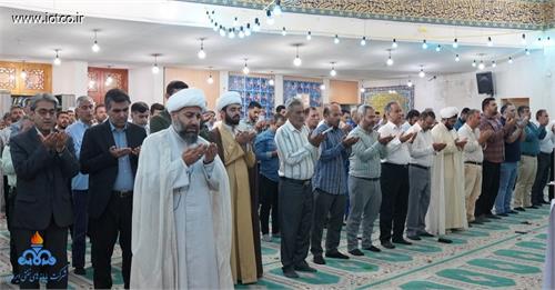 اقامه نماز عید سعید قربان در جزیره خارگ