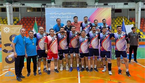 درخشش «مردان آب و آتش» پایانه‌های نفتی ایران در المپیاد ورزشی کارکنان شرکت ملی نفت ایران