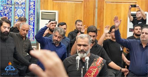 مراسم پرفیض تاسوعای حسینی در مسجد ولی‌عصر (عج) جزیره خارگ برگزار شد