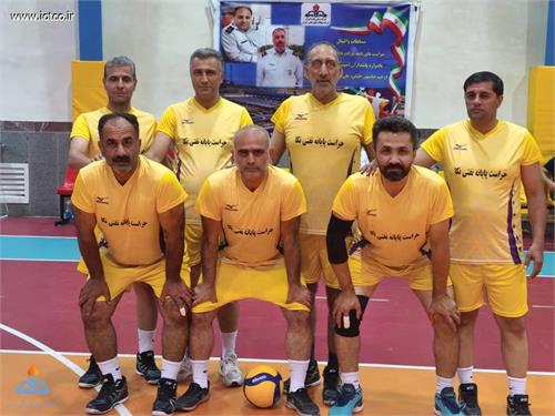 حراست نکا با اقتدار قهرمان مسابقات والیبال چهار جانبه شد
