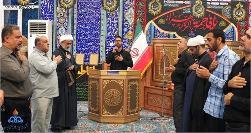 آیین گرامیداشت شهادت حضرت فاطمه زهرا(س) در پایانه نفتی خارگ برگزار شد