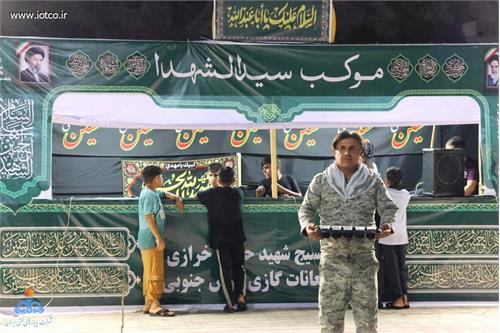 برگزاری آیین‌های عزاداری محرم در موکب سیدالشهدا(ع) پایانه میعانات گازی پارس جنوبی