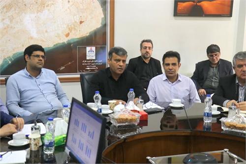 جلسه بررسی اظهار نامه تعالی سازمانی در شرکت پایانه های نفتی ایران برگزار شد