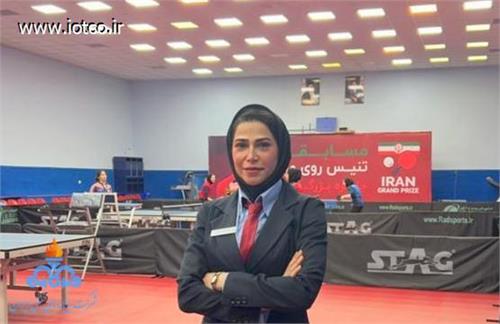 کارمند پایانه‌های نفتی ایران در مسابقات انتخابی تیم ملی تنیس روی میز کشور