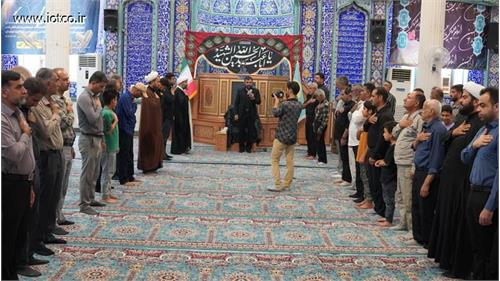 برگزاری مراسم ایام پایانی ماه صفر در مسجد ولی‌عصر (عج) جزیره خارگ